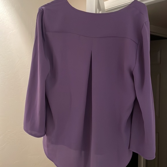 Chicos purple size 1 blouse - Picture 5 of 5